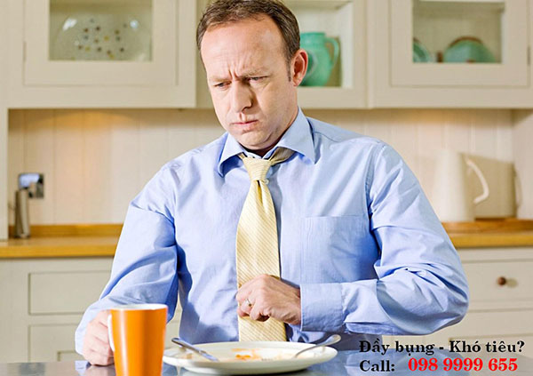 Đầy bụng khó tiêu thường do ăn uống và bệnh đường tiêu hóa