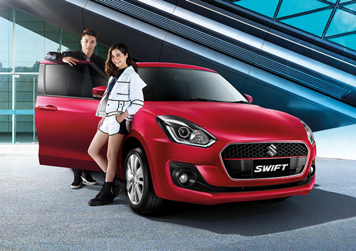 Ô tô Suzuki Swift mới có thiết kế hấp dẫn phái nữ