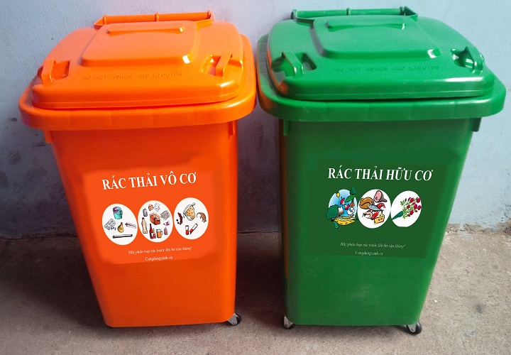 Thùng rác hữu cơ màu gì? Vai trò quan trọng trong tái chế