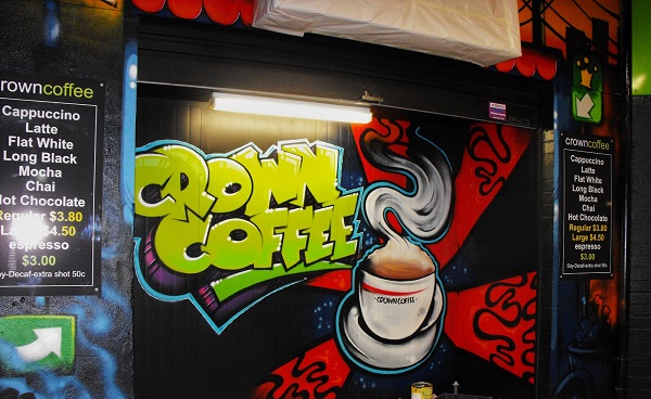 Vẽ tranh tường cafe giá rẻ